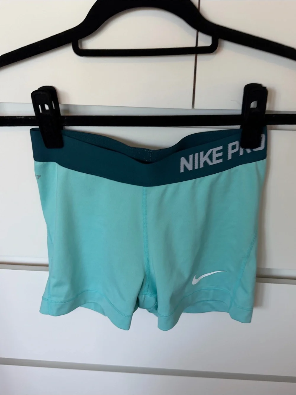 Nike Pro Shorts (Teal and Aqua)